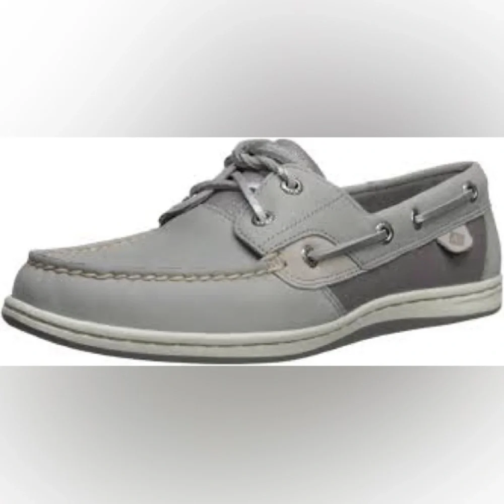 Sperry Topsider Koifish Sparkle Grey Boat Shoes